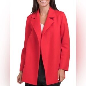 Theory Women's Sileena Coat Cardinal Red Winsome 2 Wool/Cashmere Size S
NWT